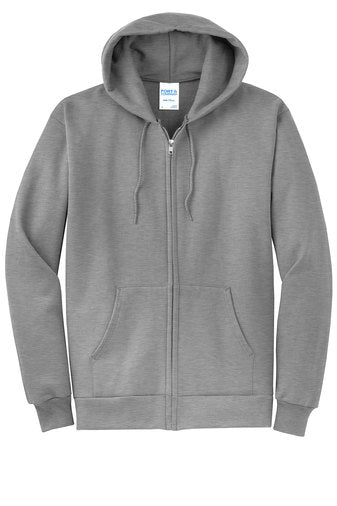 Gray Full-Zip Hoodie Sweatshirt | Zip Hoodie | ROTD Crafter's Corner