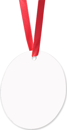 ROTD Sublimation Blank Ornament - 2 Sided - 3.5" Round