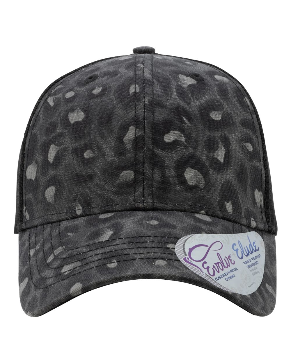 Infinity Her "Charlie" Trucker Cap - Leopard / Black