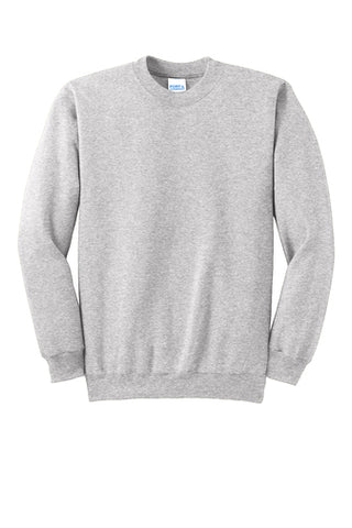 Port & Company® Adult Essential Fleece Crewneck Sweatshirt - Ash