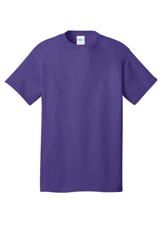 Port & Company® Adult Core Cotton Tee - Purple