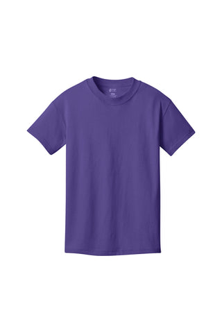 Port & Company® Youth Core Cotton Tee - Purple