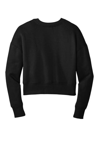 Women’s Perfect Weight® Fleece Cropped Crew - Jet Black