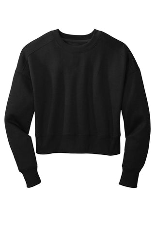 Women’s Perfect Weight® Fleece Cropped Crew - Jet Black