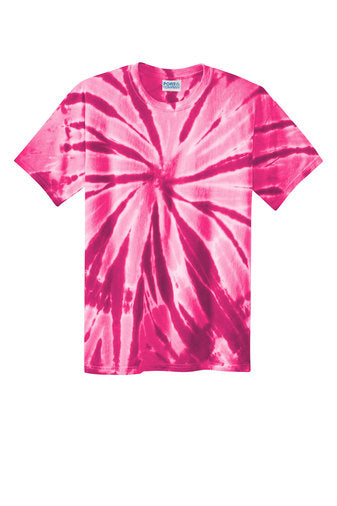 Port & Company® Youth Tie-Dye Tee - Pink