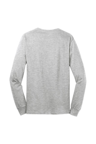 Port & Company® Adult Long Sleeve Core Cotton Tee - Ash