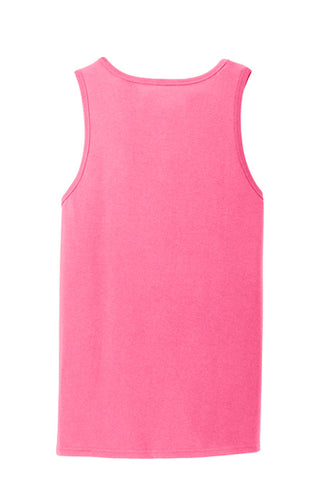 Port & Company - Core Cotton Tank - Neon Pink