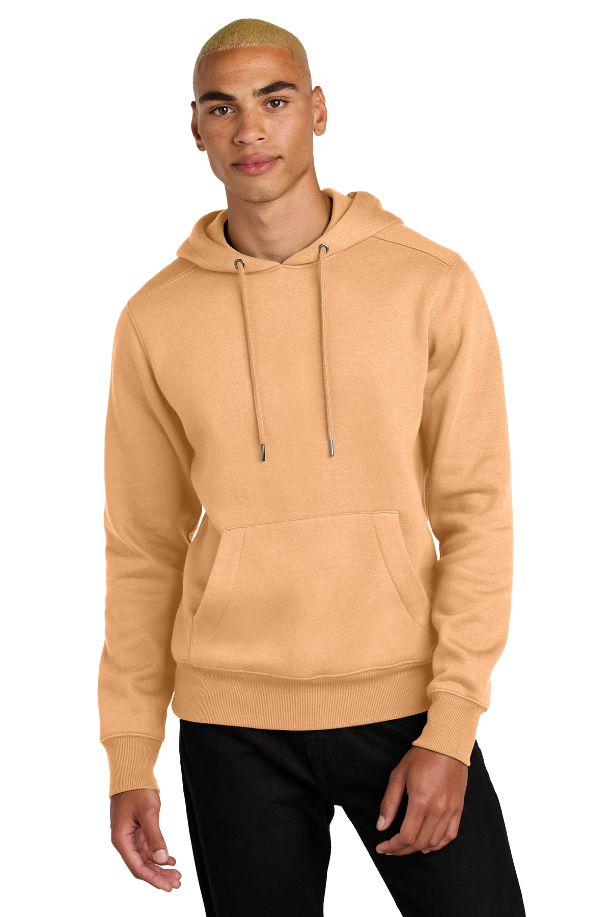 District® Perfect Weight® Fleece Hoodie - Apricot