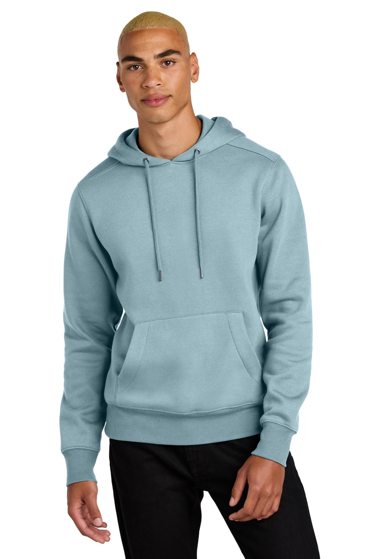 District® Perfect Weight® Fleece Hoodie - Blue Fog