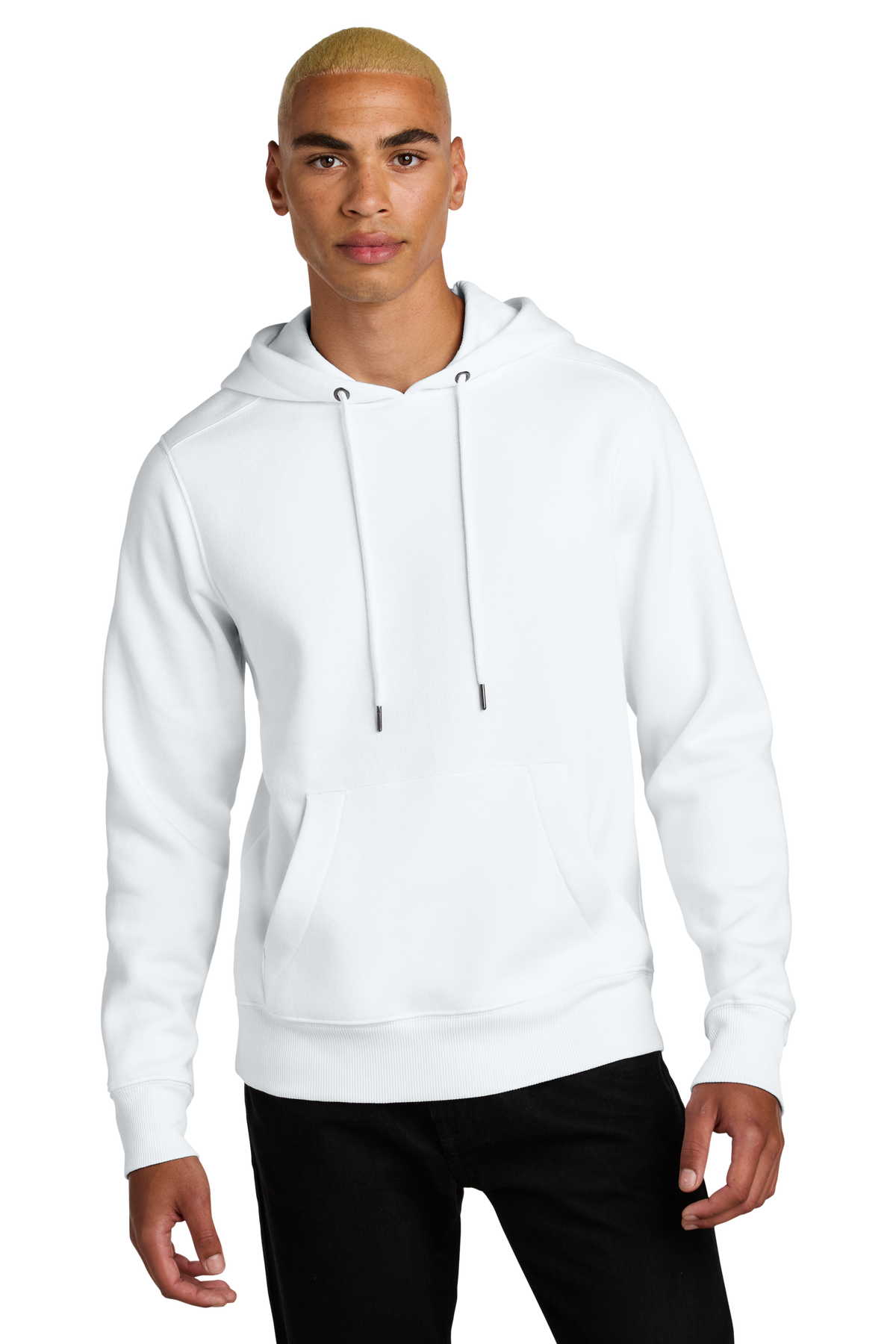 District® Perfect Weight® Fleece Hoodie - Bright White