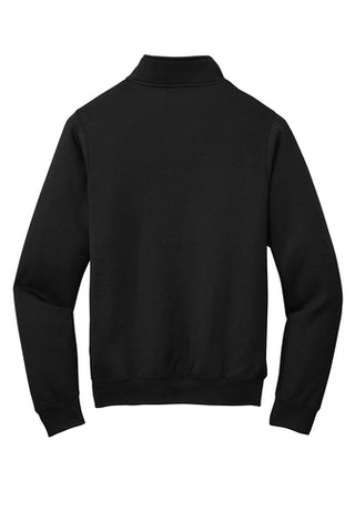 PC78Q Port & Company ® Core Fleece 1/4-Zip Pullover Sweatshirt - Black