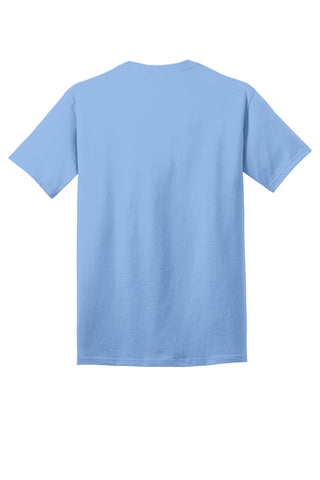 Port & Company® Adult Core Cotton Tee - Light Blue