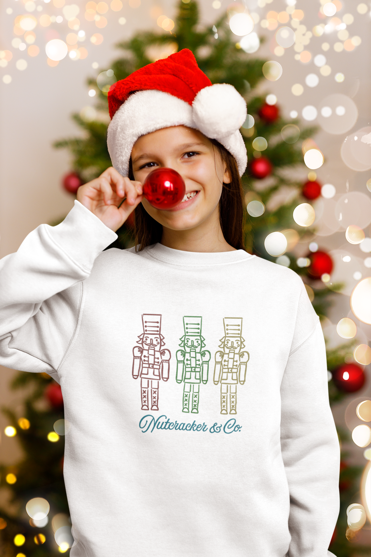 Embroidered Nutcracker & Co. Crewneck