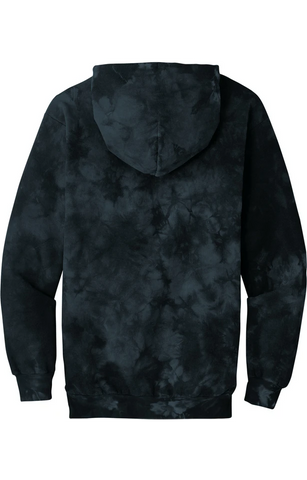 Port & Company® Crystal Tie-Dye Pullover Hoodie - Black