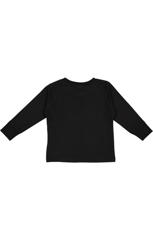 Rabbit Skins Toddler Long Sleeved T-Shirt - Black