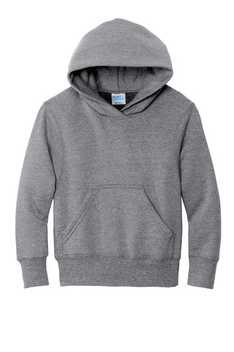 Port & Company® Youth Core Fleece Pullover Hooded Sweatshirt - Athletic Heather