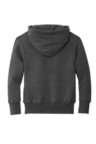 Port & Company® Youth Core Fleece Pullover Hooded Sweatshirt - Dark Heather Grey