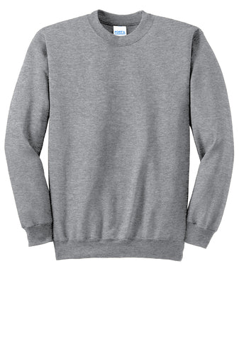 Port & Company® Adult Core Fleece Crewneck Sweatshirt - Athletic Heather