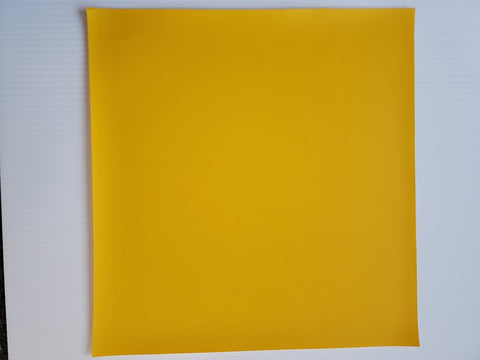 12x12 Faux Leather Vinyl - Yellow