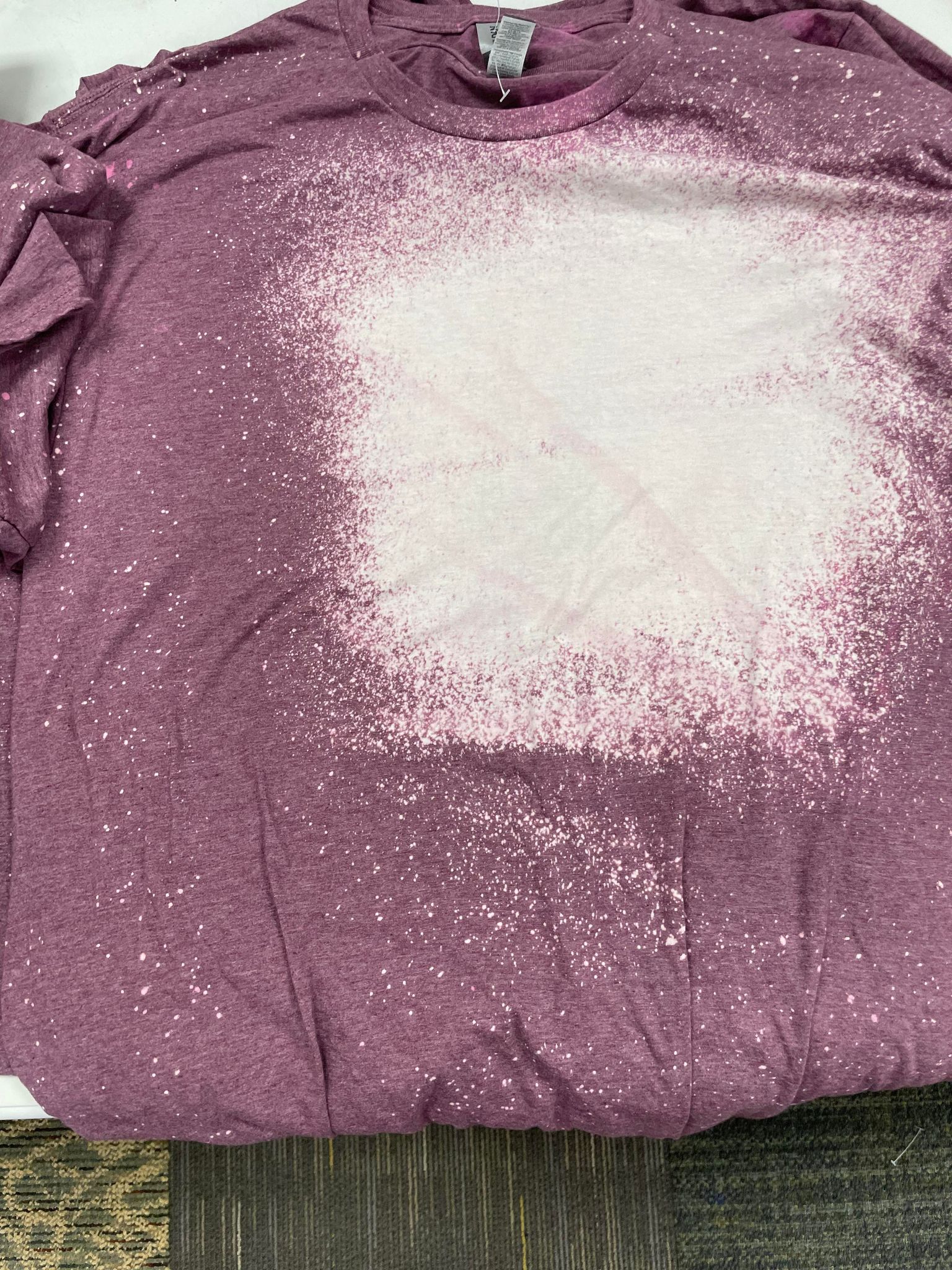 Gildan Dry Blend Tshirt 64000 - Bleached Heather Maroon