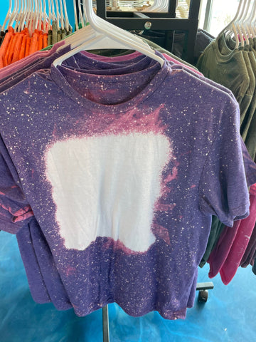 Gildan Dry Blend Tshirt 64000 - Bleached Heather Purple