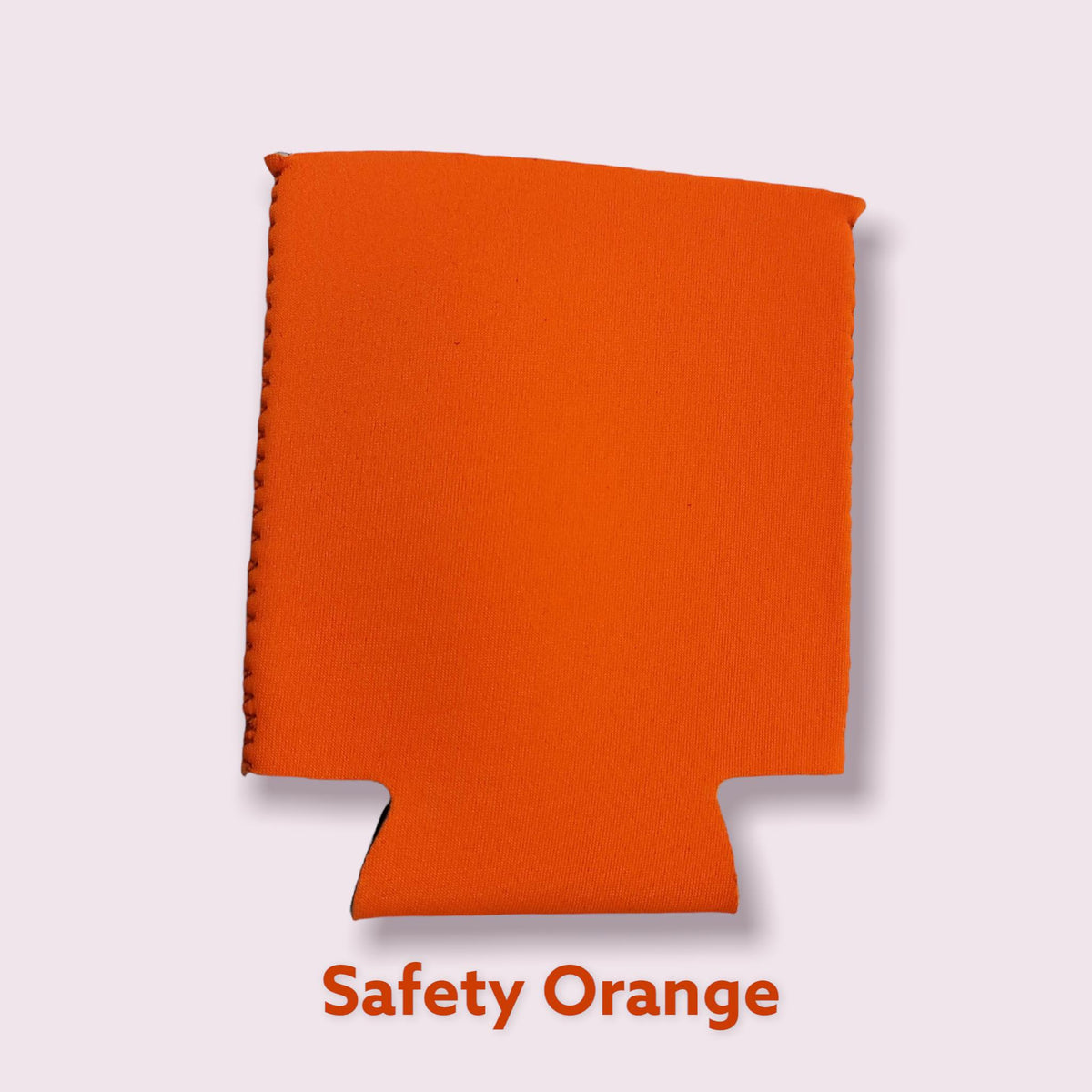Can Koozies - Safety Orange