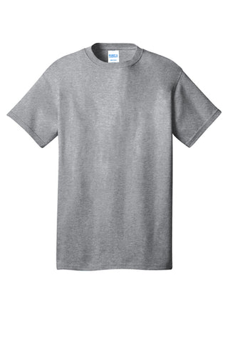 Port & Company® Adult Core Cotton Tee - Athletic Heather