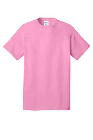 Port & Company® Adult Core Cotton Tee - Candy Pink