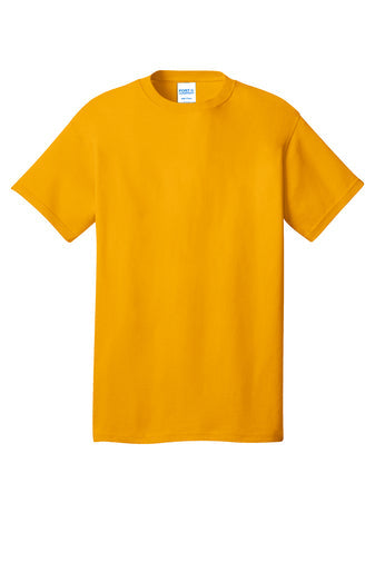Port & Company® Adult Core Cotton Tee - Gold