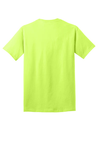 Port & Company® Adult Core Cotton Tee - Neon Yellow