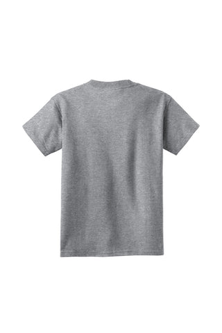 Port & Company® Youth Core Cotton Tee - Athletic Heather