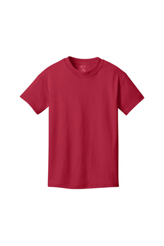 Port & Company® Youth Core Cotton Tee - Red