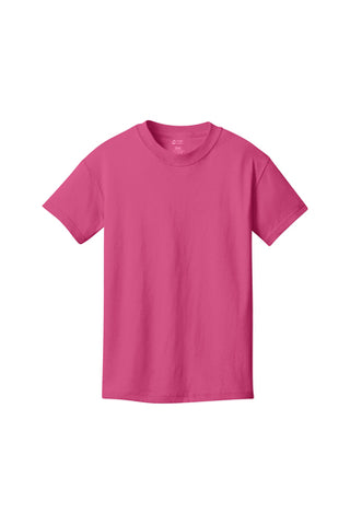 Port & Company® Youth Core Cotton Tee - Sangria