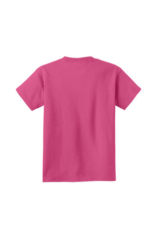 Port & Company® Youth Core Cotton Tee - Sangria