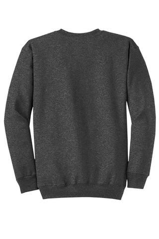 Port & Company® Adult Core Fleece Crewneck Sweatshirt - Dark Heather Grey