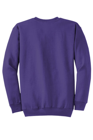 Port & Company® Adult Core Fleece Crewneck Sweatshirt - Purple