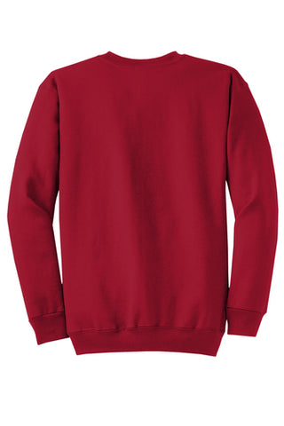 Port & Company® Youth Core Fleece Crewneck Sweatshirt - Red