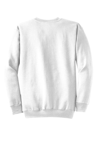 Port & Company® Adult Core Fleece Crewneck Sweatshirt - White