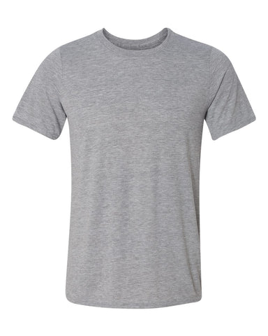 Medium Sublimation Poly Tshirt- Sport Grey
