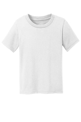 Port & Company® Toddler Core Cotton Tee - White