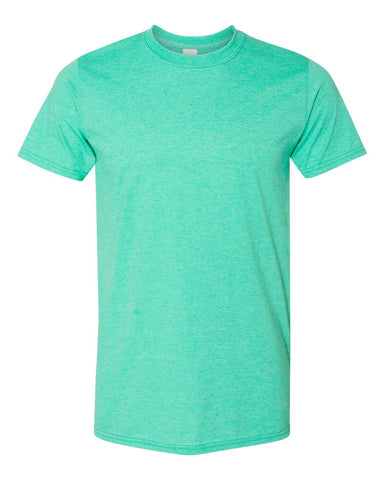 Gildan SoftStyle Tshirt 64000 - Heather Seafoam