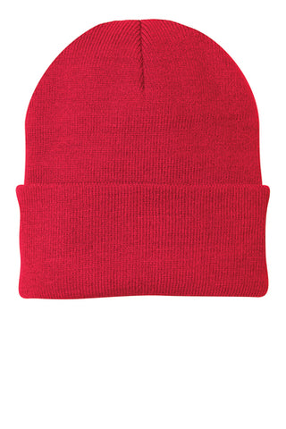 Port & Company® Knit Cap - Red