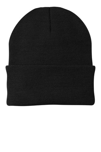 Port & Company® Knit Cap - Black