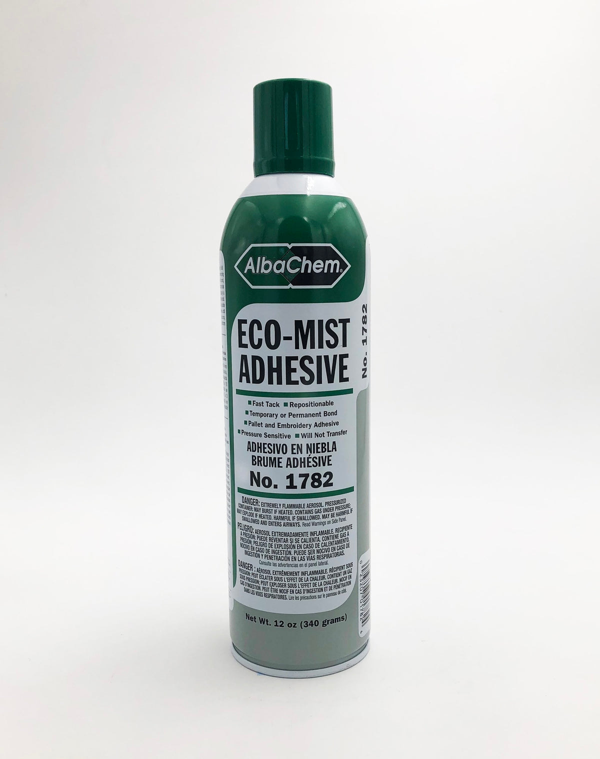 AlbaChem Eco-Mist Spray Adhesive 12oz -GREAT FOR SUBLIMATION AND RESPRAYING CUTTING MATS!