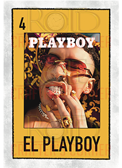DTF Screen Print Image - 4 El Playboy