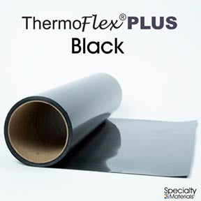 ThermoFlex Plus HTV Glossy Black HTV SALE While Supplies Last