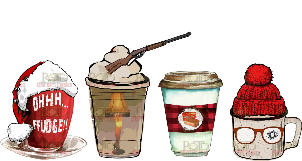 Christmas Story Coffee Cups