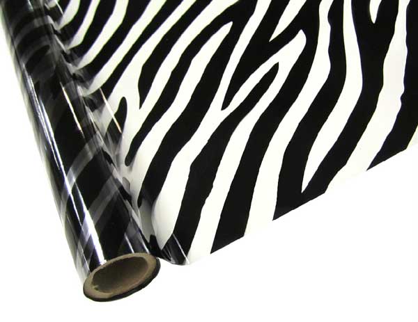Textile Foils - Clear Zebra