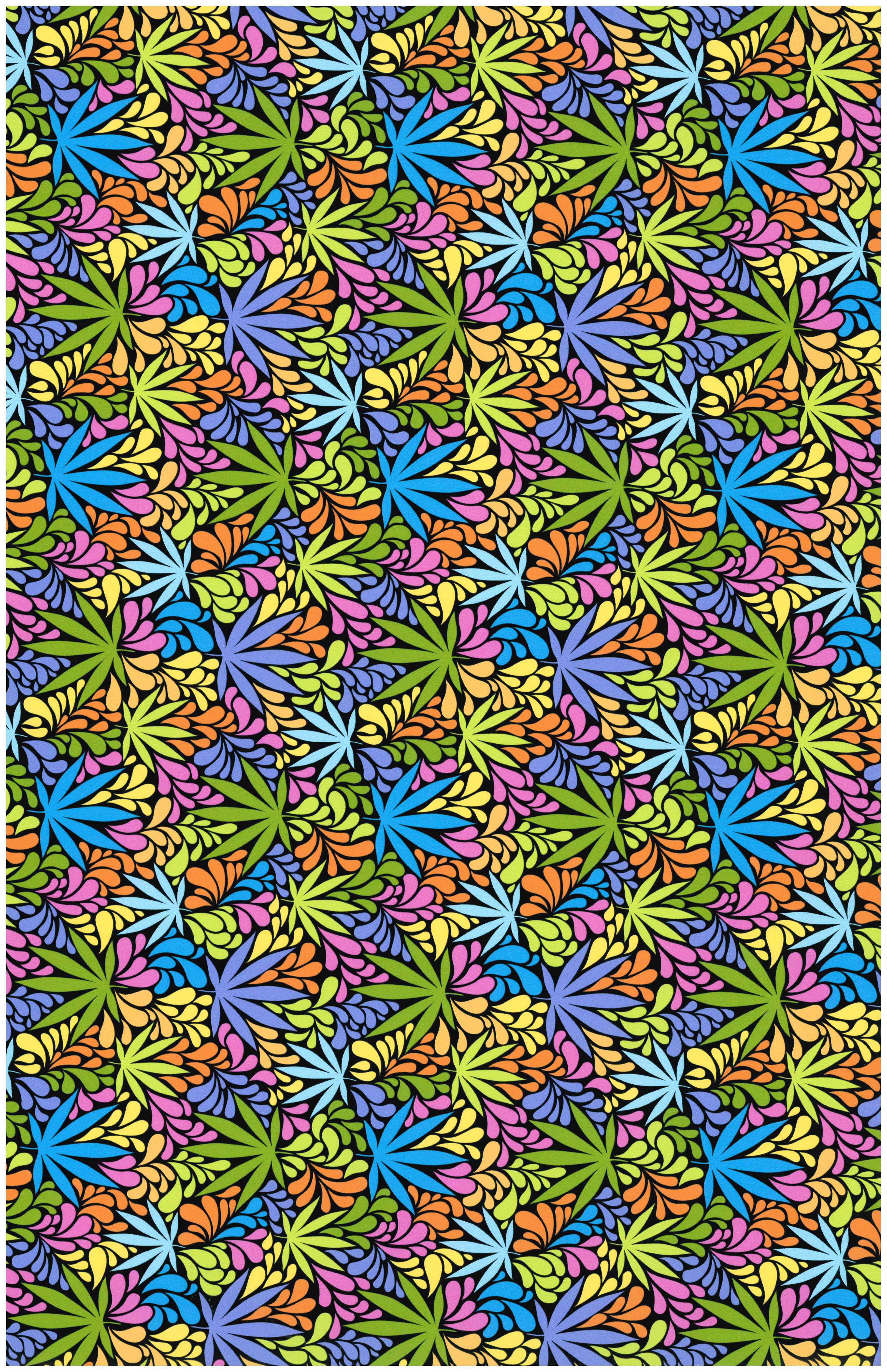 ThermoFlex Fashion Patterns - Colored Marijuana