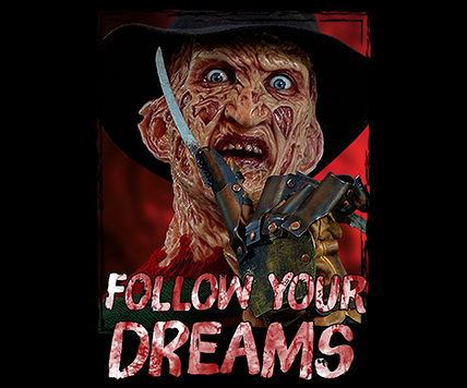 DTF Screen Print Image - Follow Your Dreams